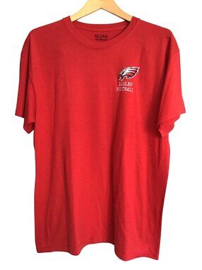 GILDAN- MENS SHORT SLEEVE GHRAPHIC FRONT 100% COTTON T-SHIRT SIZE LARGE